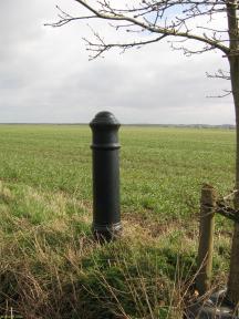 Greenwich Meridian Marker; England; Hertfordshire; Between Buckland & Barkway